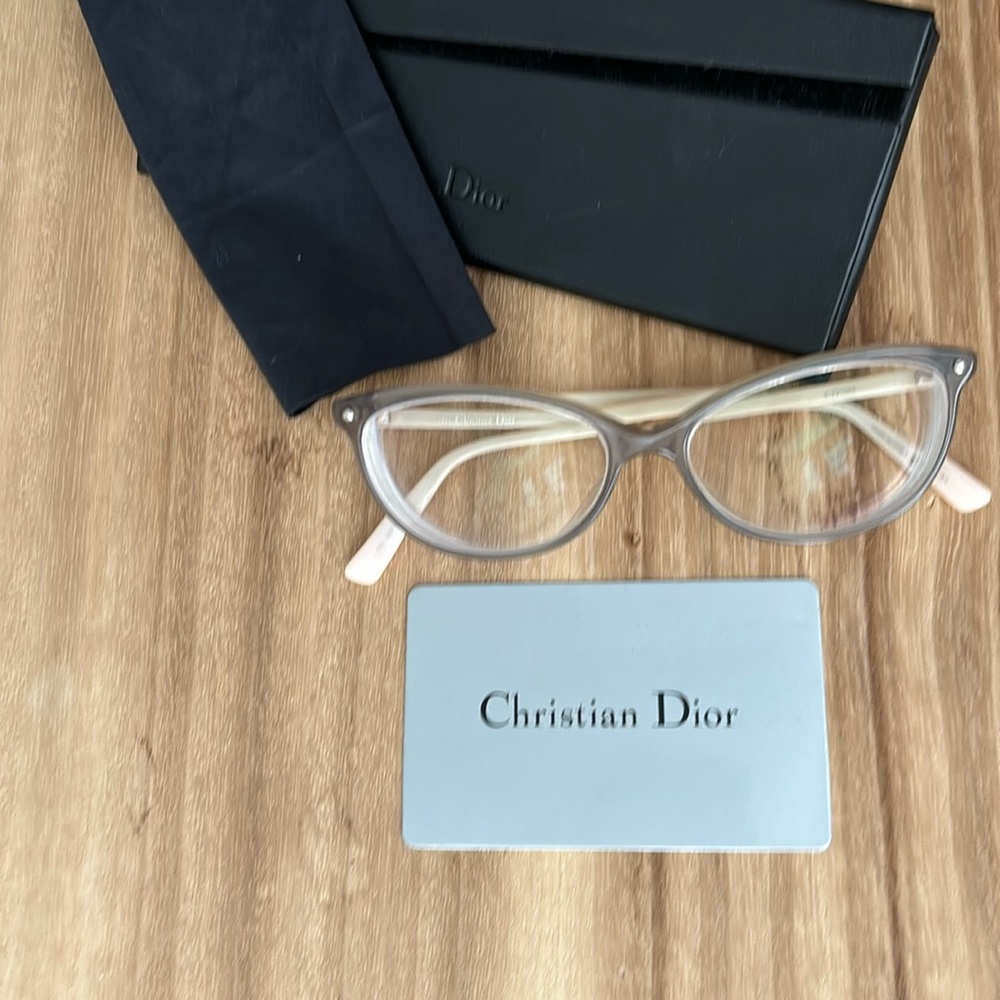 Two Tone Christian Dior Glasses